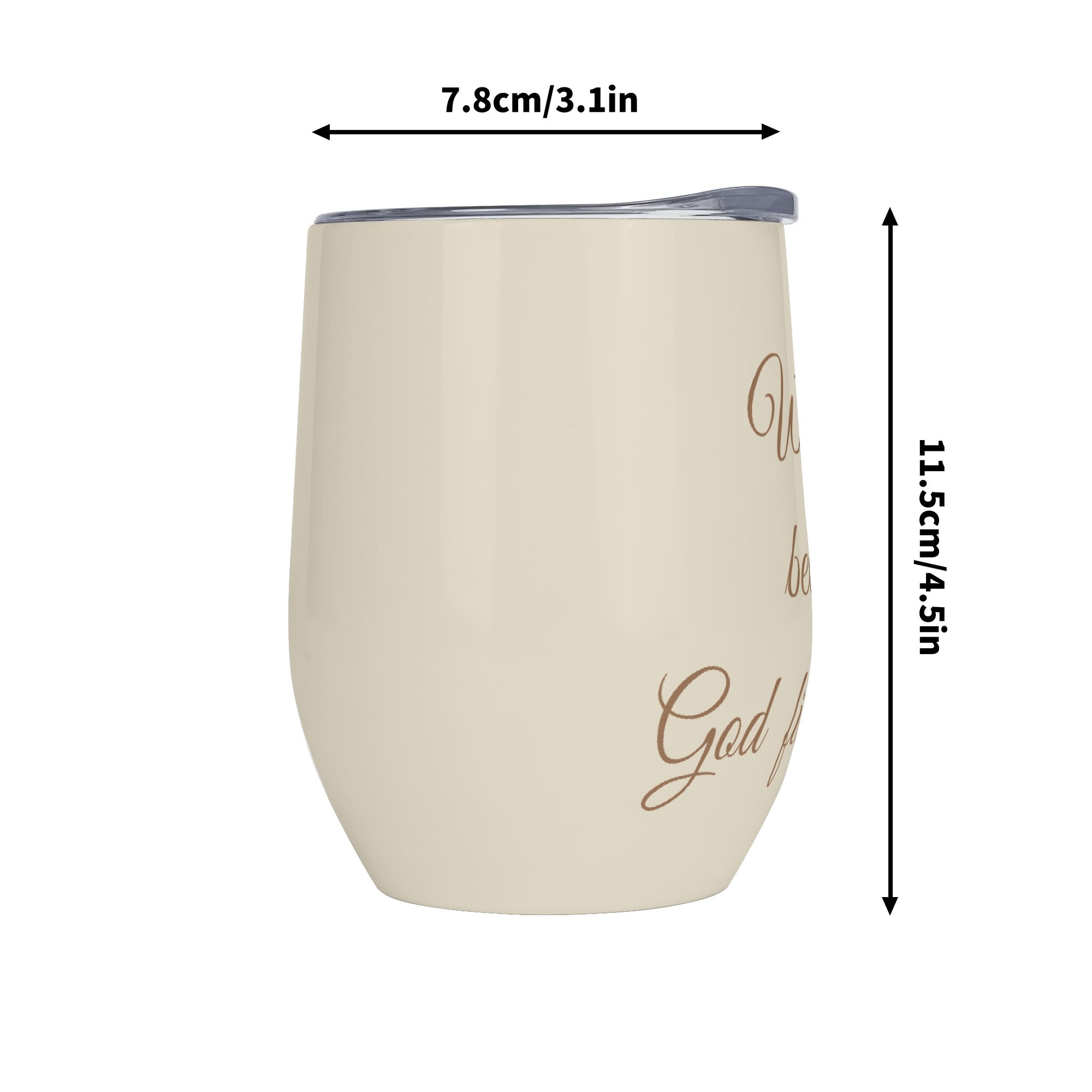 12oz 信仰生活帶蓋不鏽鋼紅酒杯:圖片 17